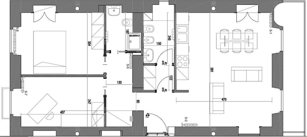 Apartamento de 2 dormitorios
